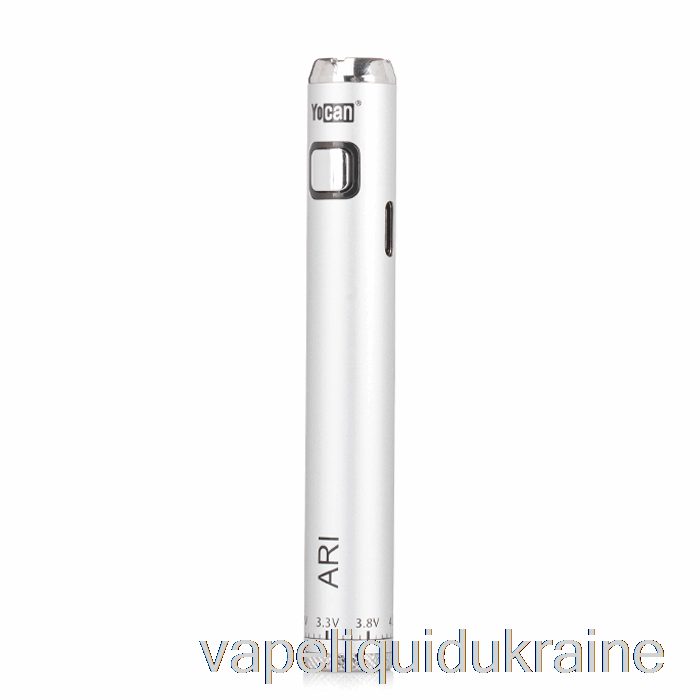 Vape Liquid Ukraine Yocan ARI 650mAh Battery Silver